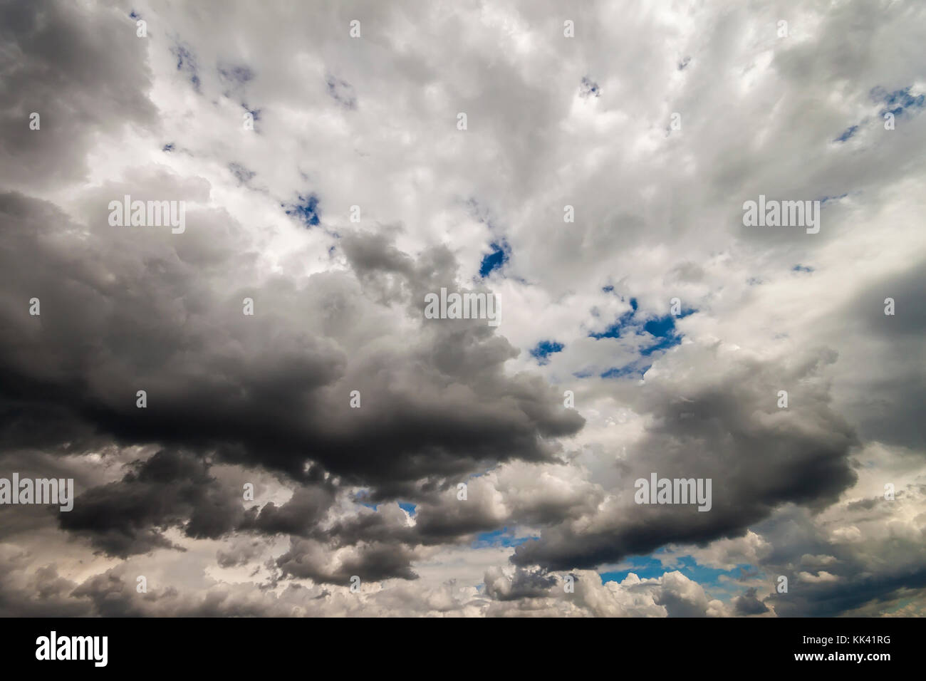 Dramatic Sky Background. Stormy Clouds in Dark Sky. Moody Cloudscape ...