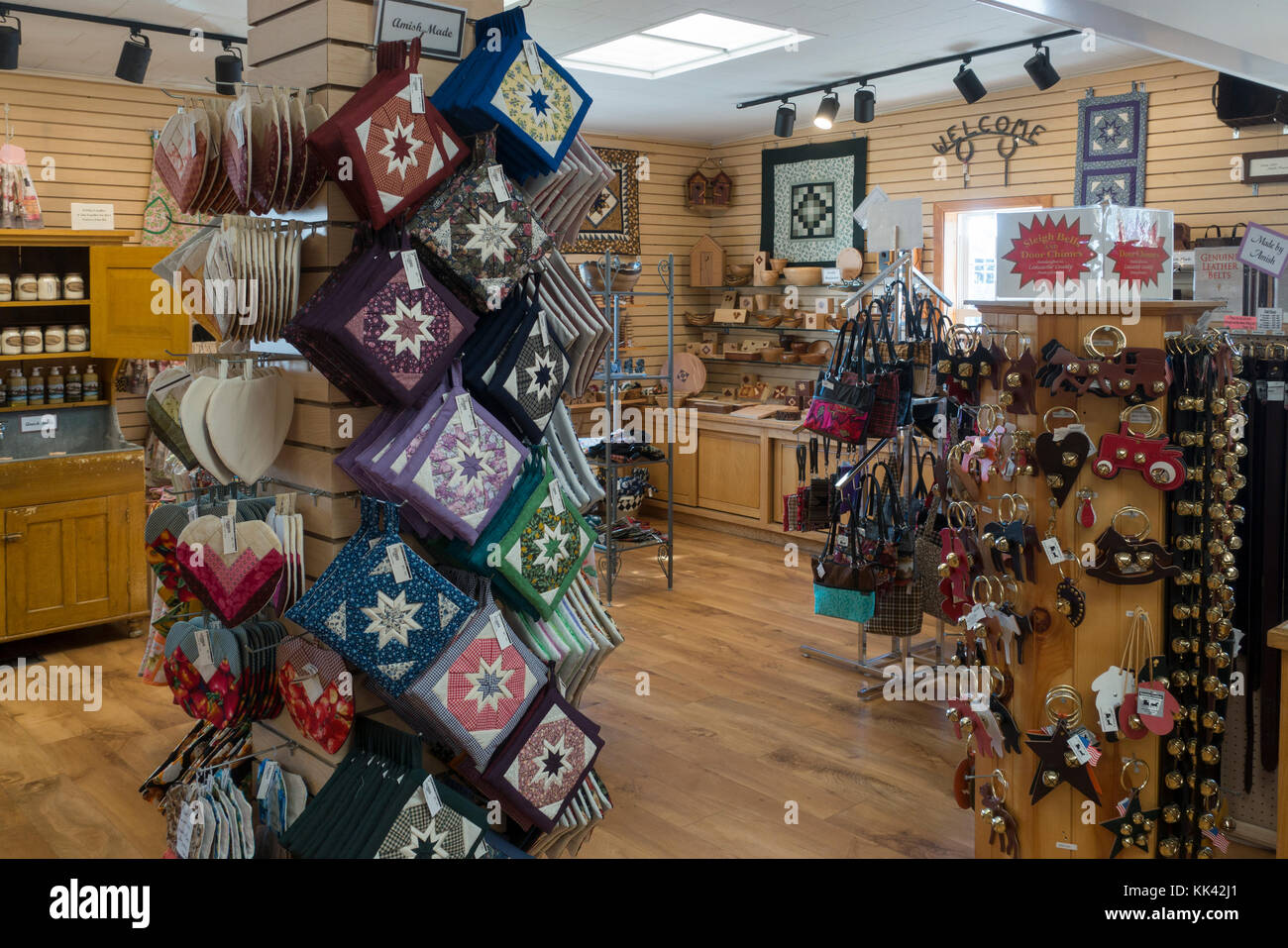 Amish Village Lancaster Pennsylvania Stock Photo Alamy