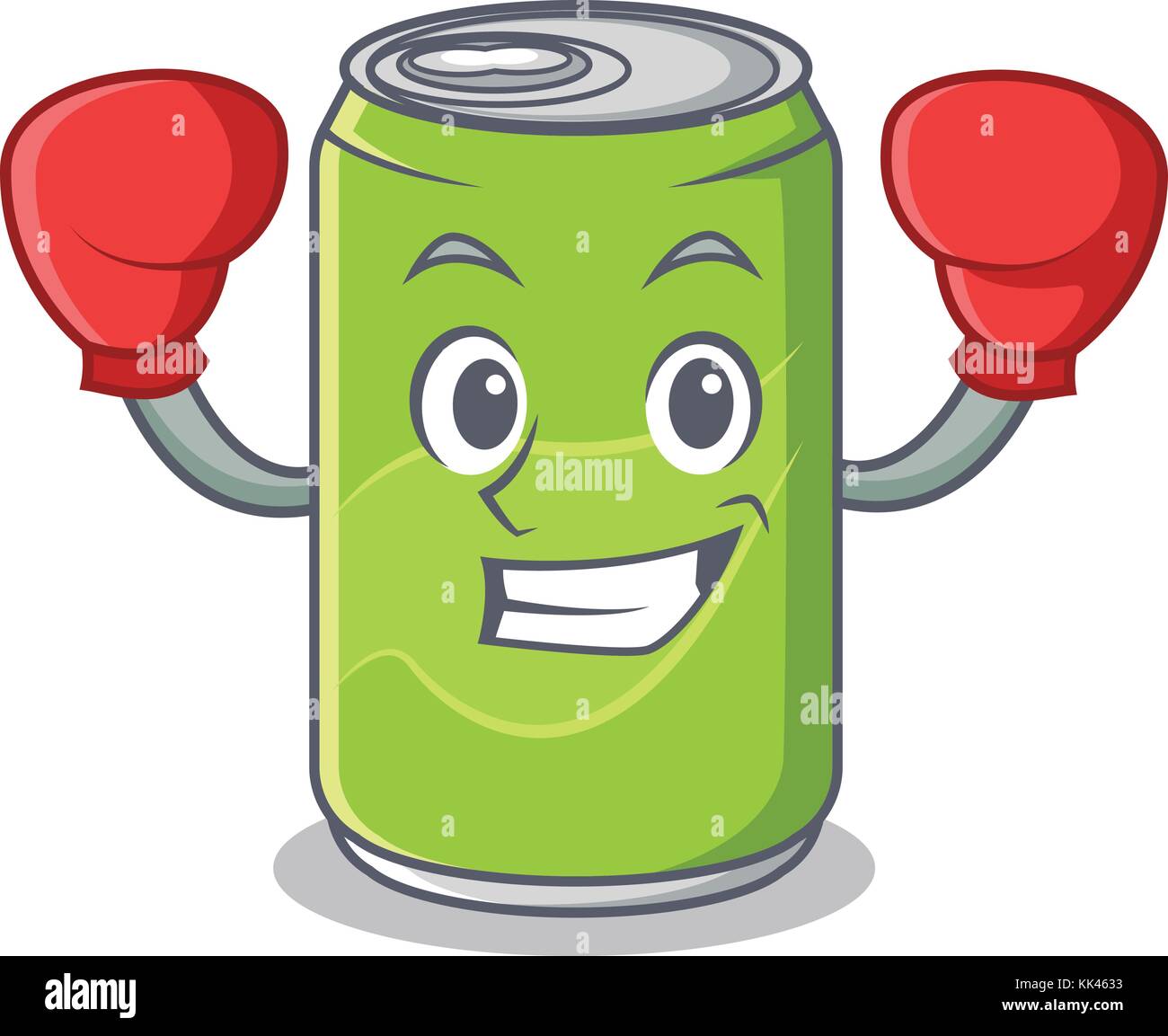 Boxing soft drink character cartoon Stock Vector Image & Art - Alamy