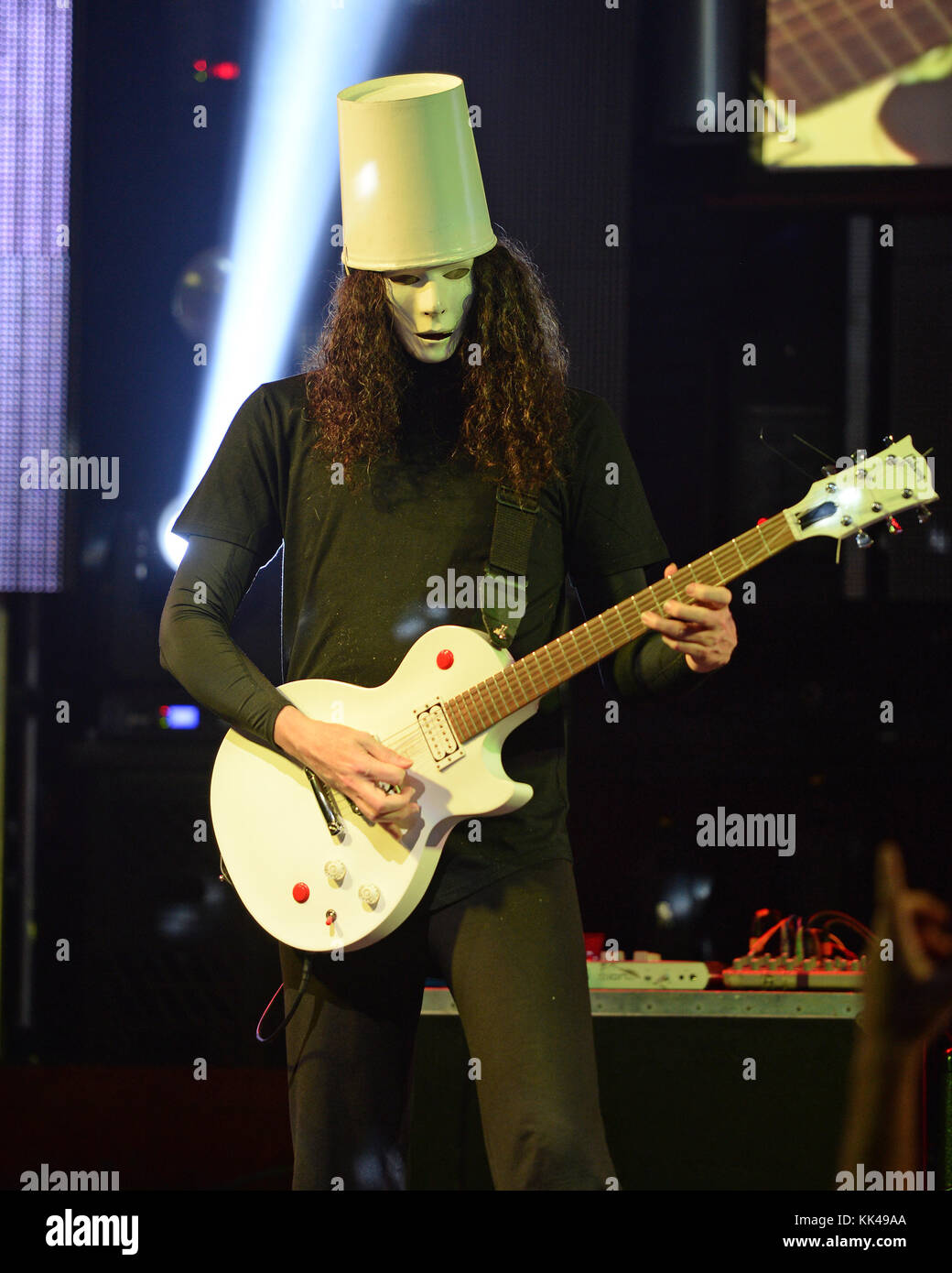 FORT LAUDERDALE, FL FEBRUARY 28 Brian Patrick Carroll AKA Buckethead