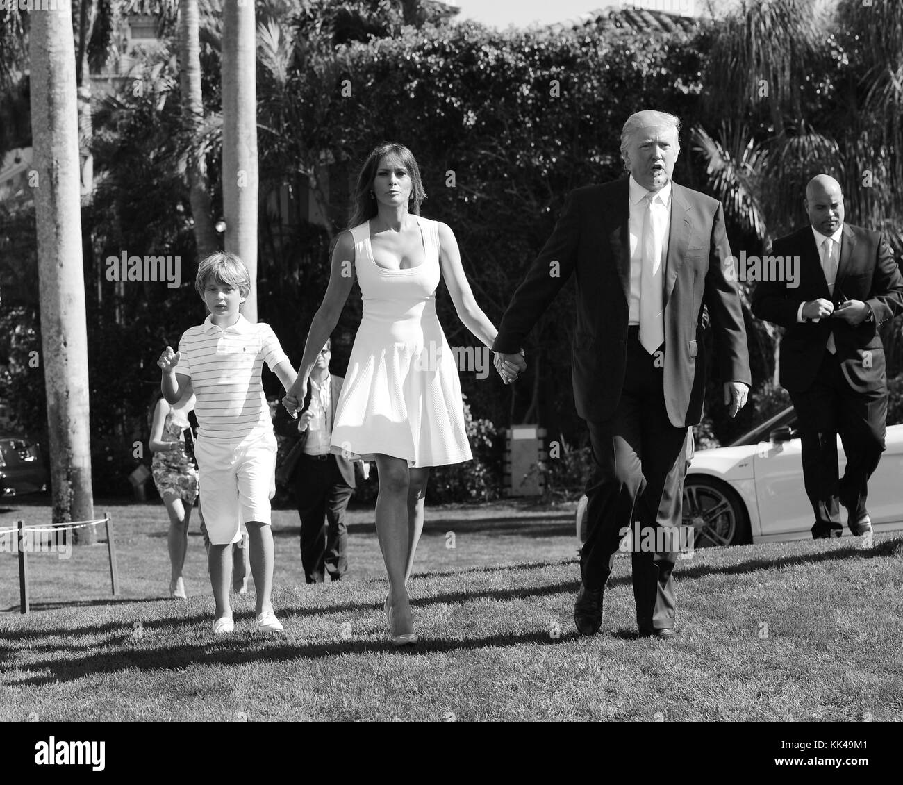 Barron trump photos Black and White Stock Photos & Images Alamy