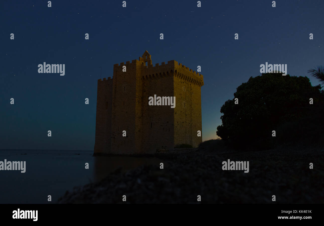 The Abbey of LERINS. SAINTHONORAT island. LERINS islands. French