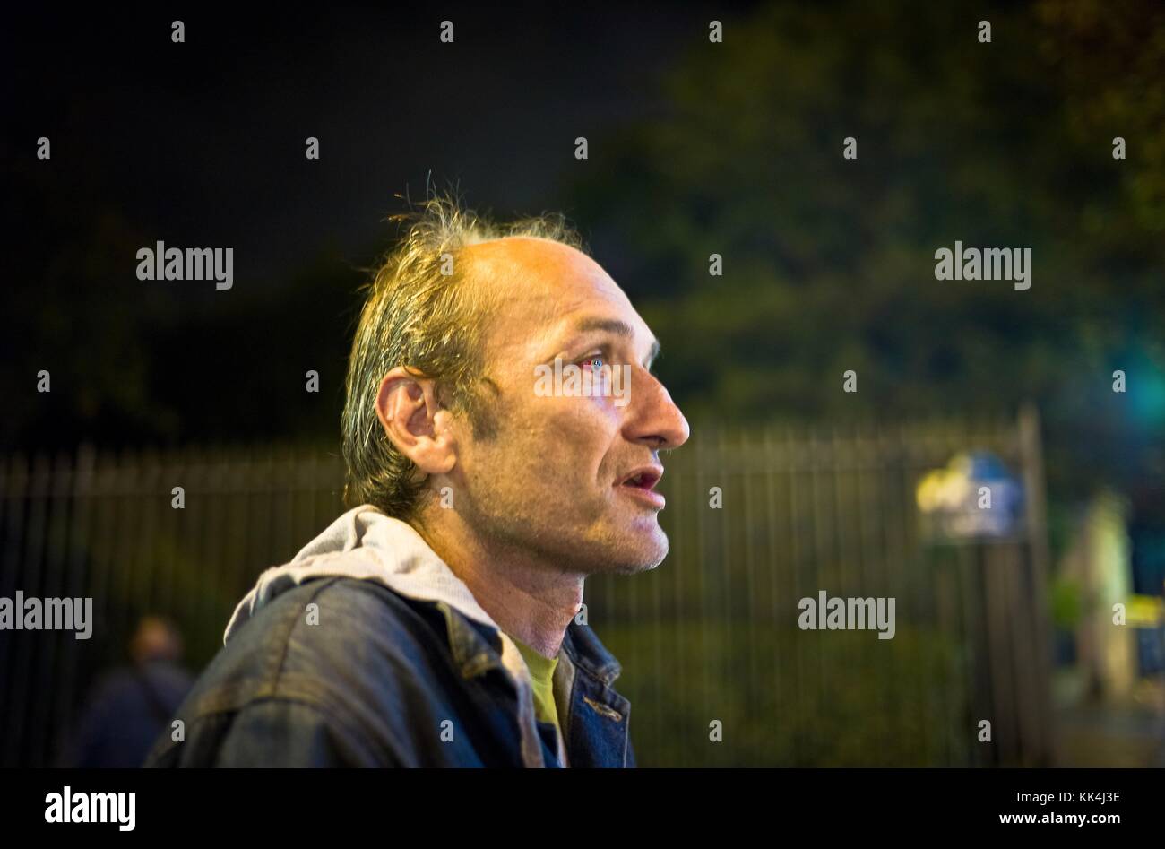 Urban poverty -  11/10/2012  -    -  Zoltrech homeless   -  Sylvain Leser / Le Pictorium Stock Photo