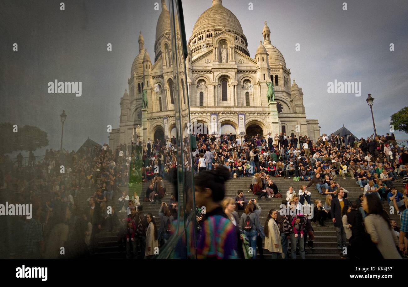 Part of the city -  21/10/2012  -    -  Montmartre, the Sacred Heart of Paris   -  Sylvain Leser / Le Pictorium Stock Photo