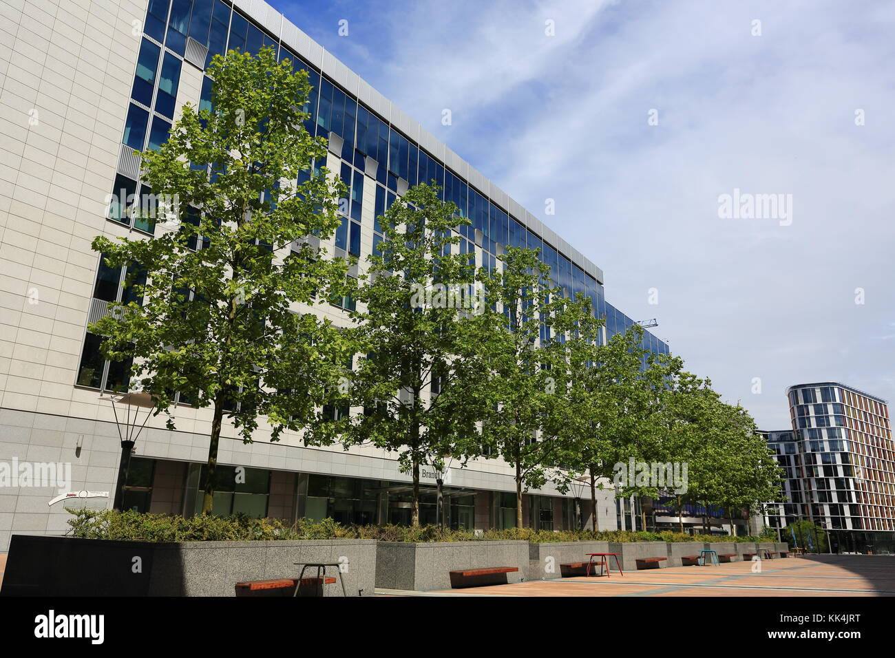View of European Parliament in Brussles Stock Photo Alamy