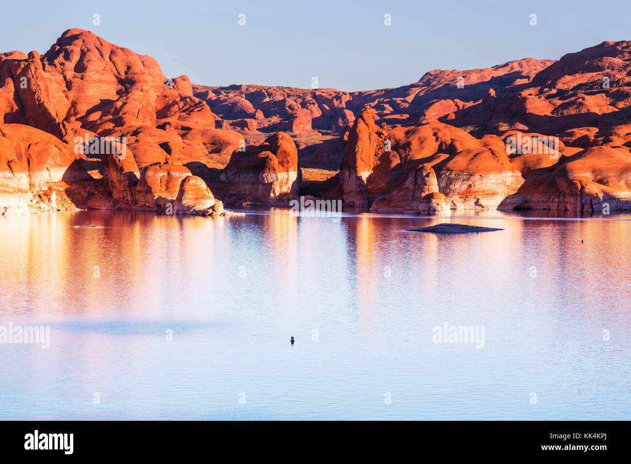Lake Powell, Alstrom point, USA Stock Photo - Alamy