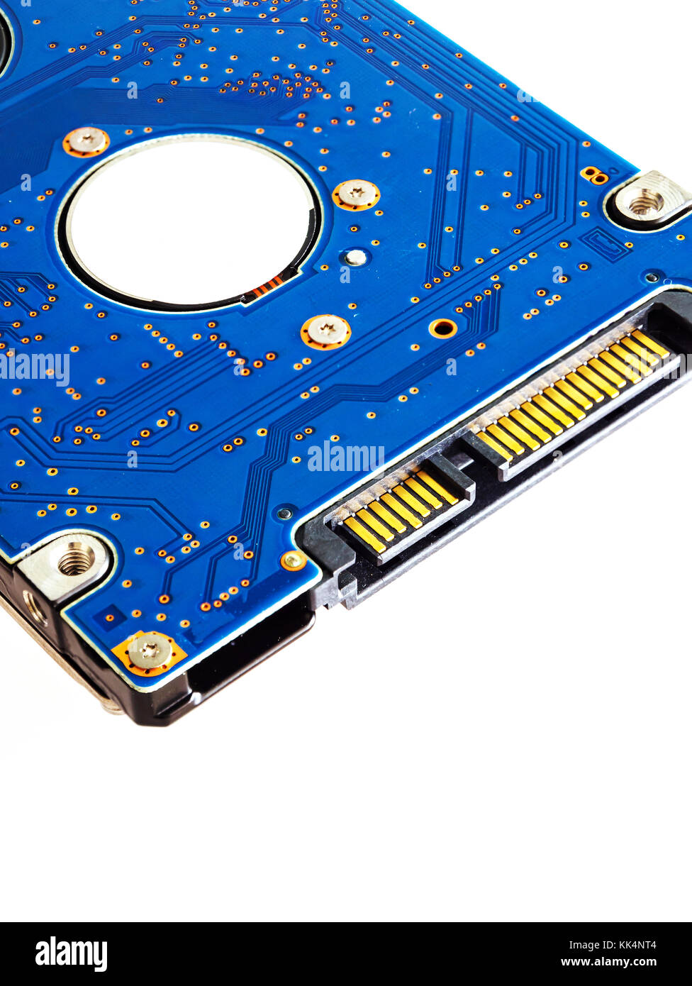 hard disk drive on white background Stock Photo - Alamy