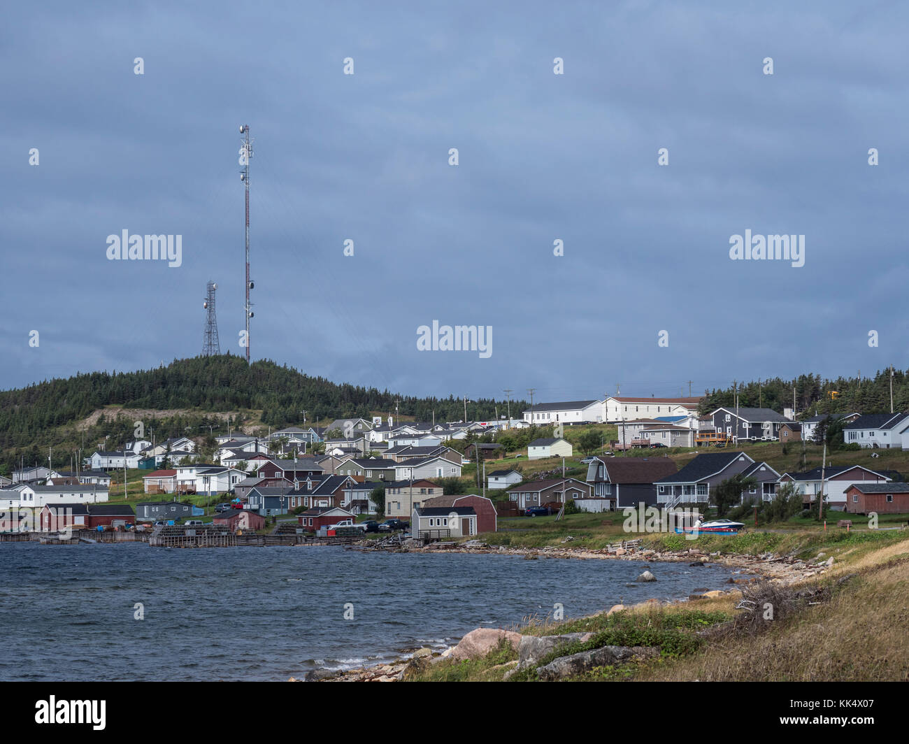 Port Saunders, Highway 430, the Viking Trail, Newfoundland, Canada