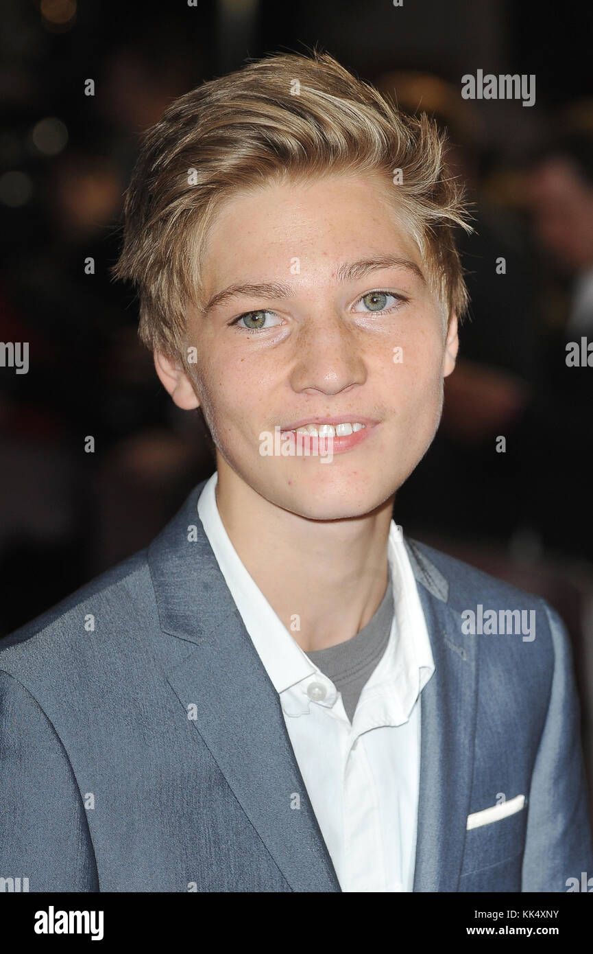 Joe Benjamin attends the UK Premiere of Dracula Untold at Odeon West