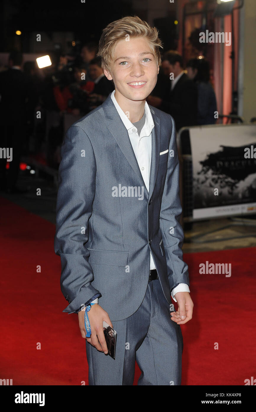 Joe Benjamin attends the UK Premiere of Dracula Untold at Odeon West