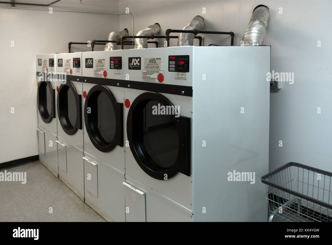 washing machines Brooklyn NYC Stock Photo Alamy