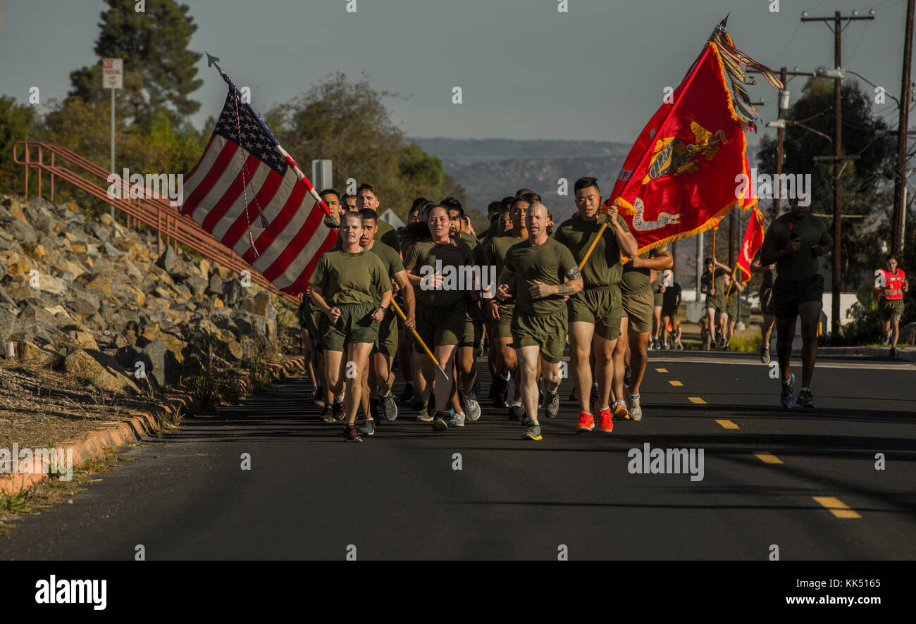 Col. Dawn R. Alonso and Sgt. Maj. David A. Wilson lead Marines and ...