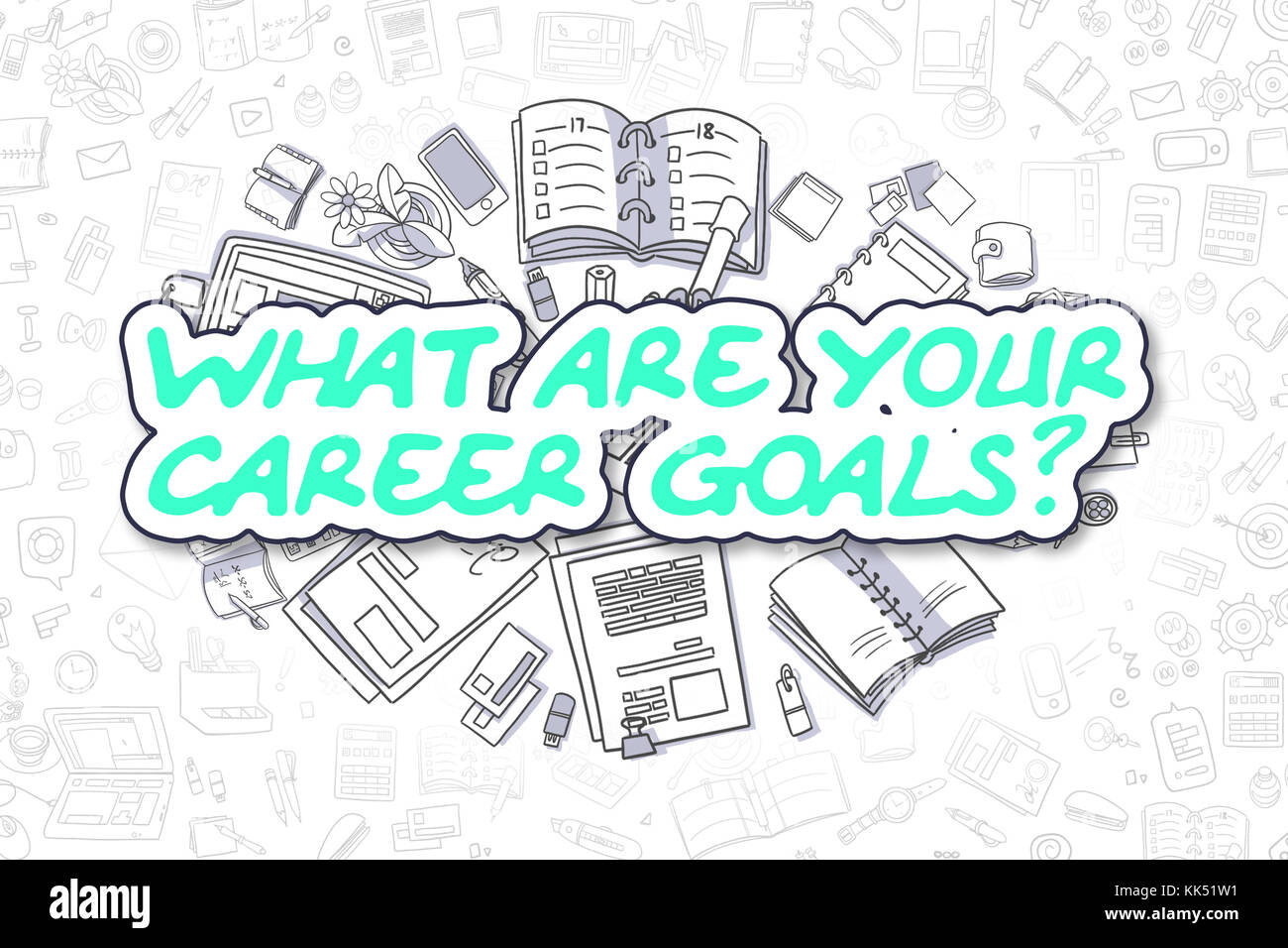 What Are Your Career Goals Business Concept Stock Photo Alamy