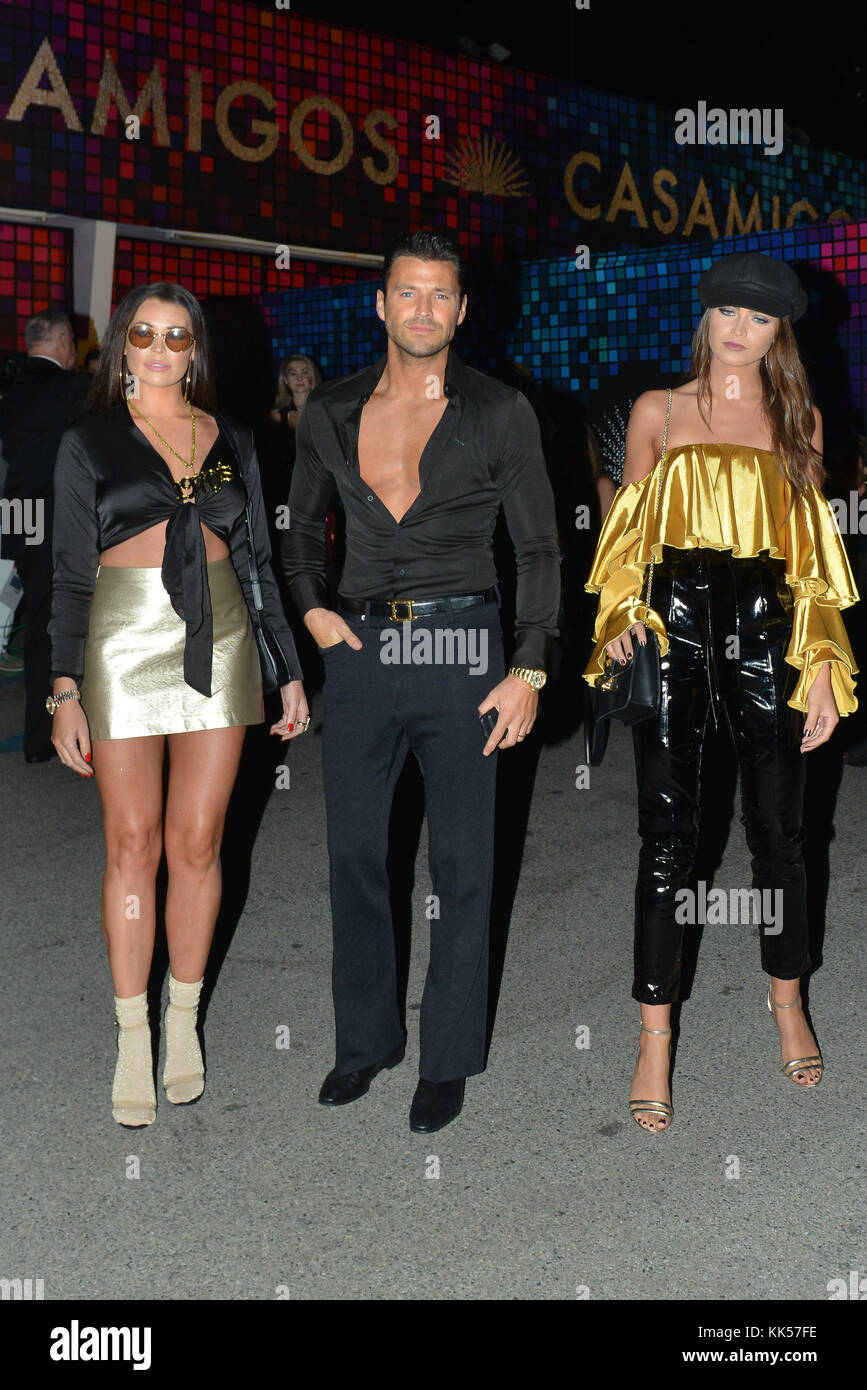 Mark Wright Arriving At The "Casamigos" Halloween Party In Hollywood