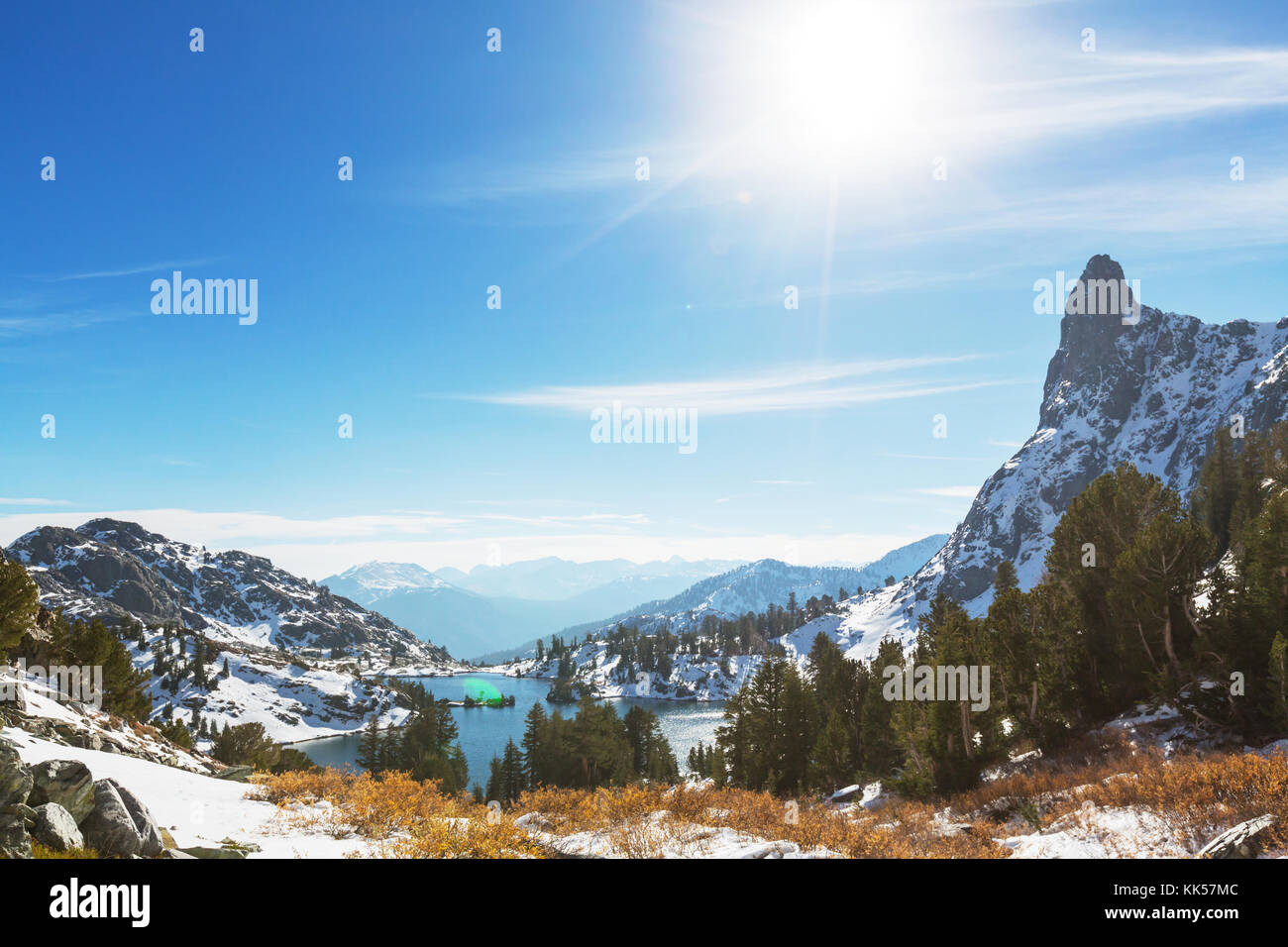 Sierra Nevada mountains Stock Photo - Alamy