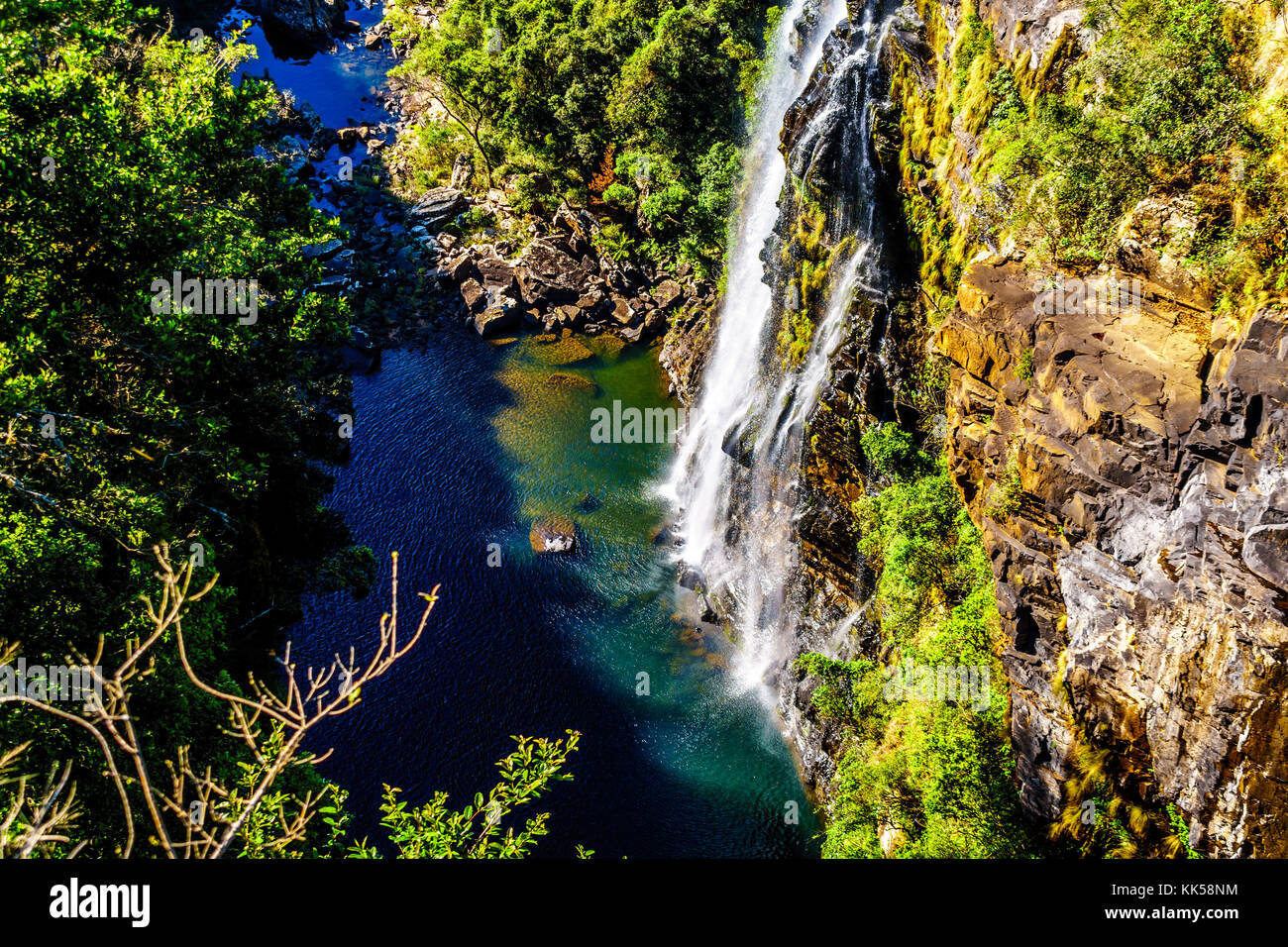 Lisbon Falls near God's Window on the Panorama Route in Mpumalanga Province of northern South