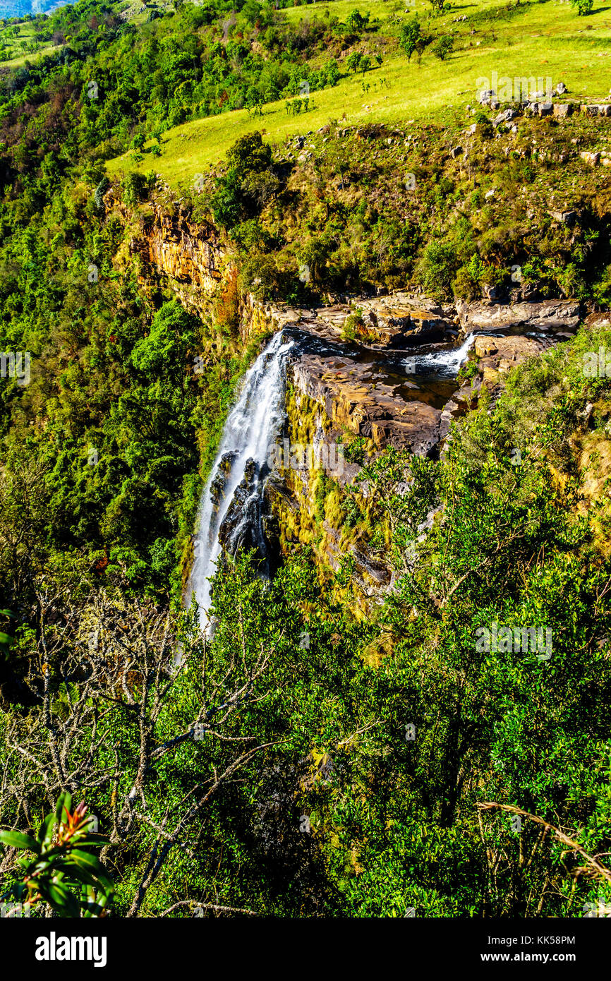 Lisbon Falls near God's Window on the Panorama Route in Mpumalanga Province of northern South