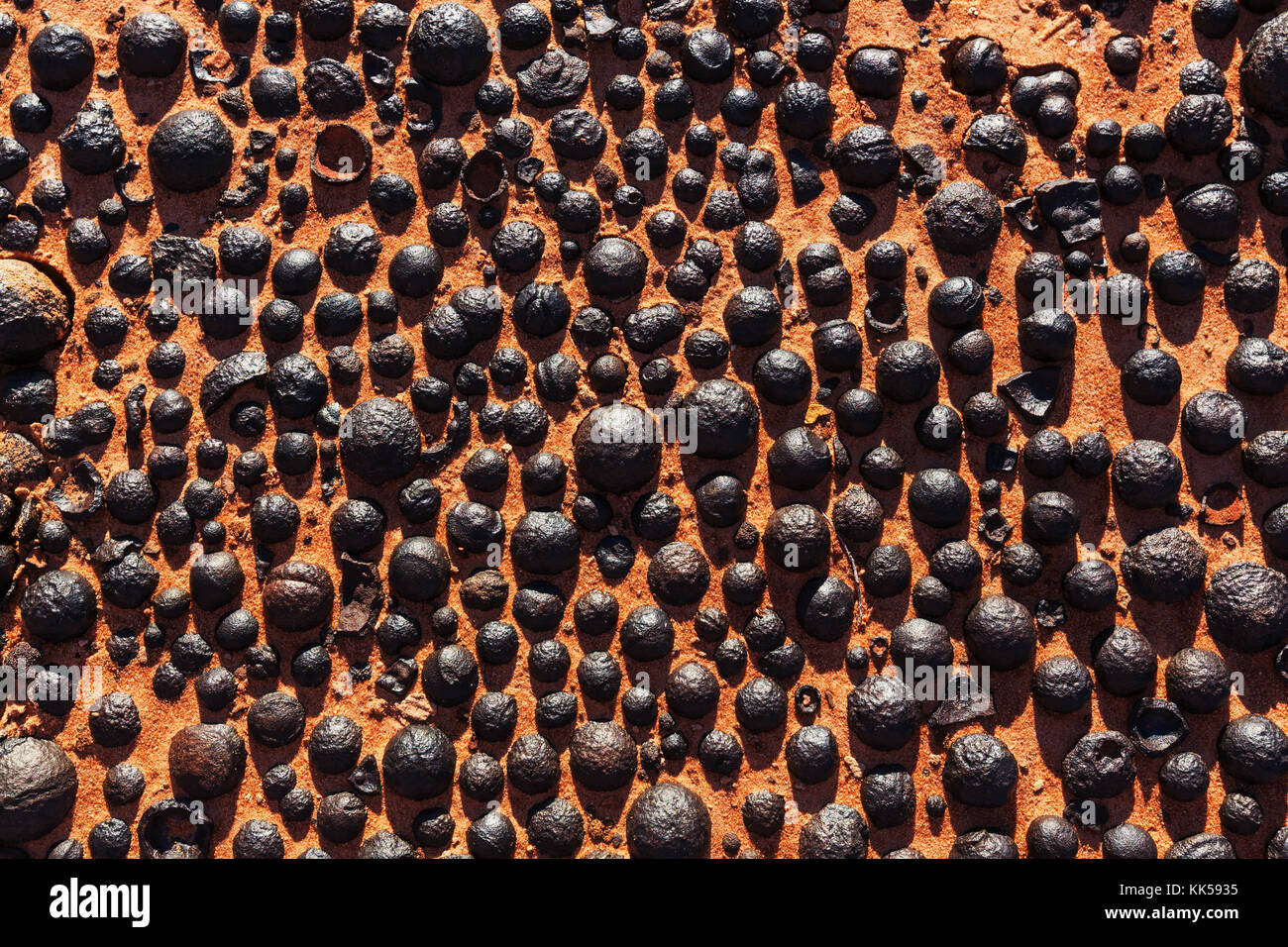 Stone balls texture Stock Photo - Alamy