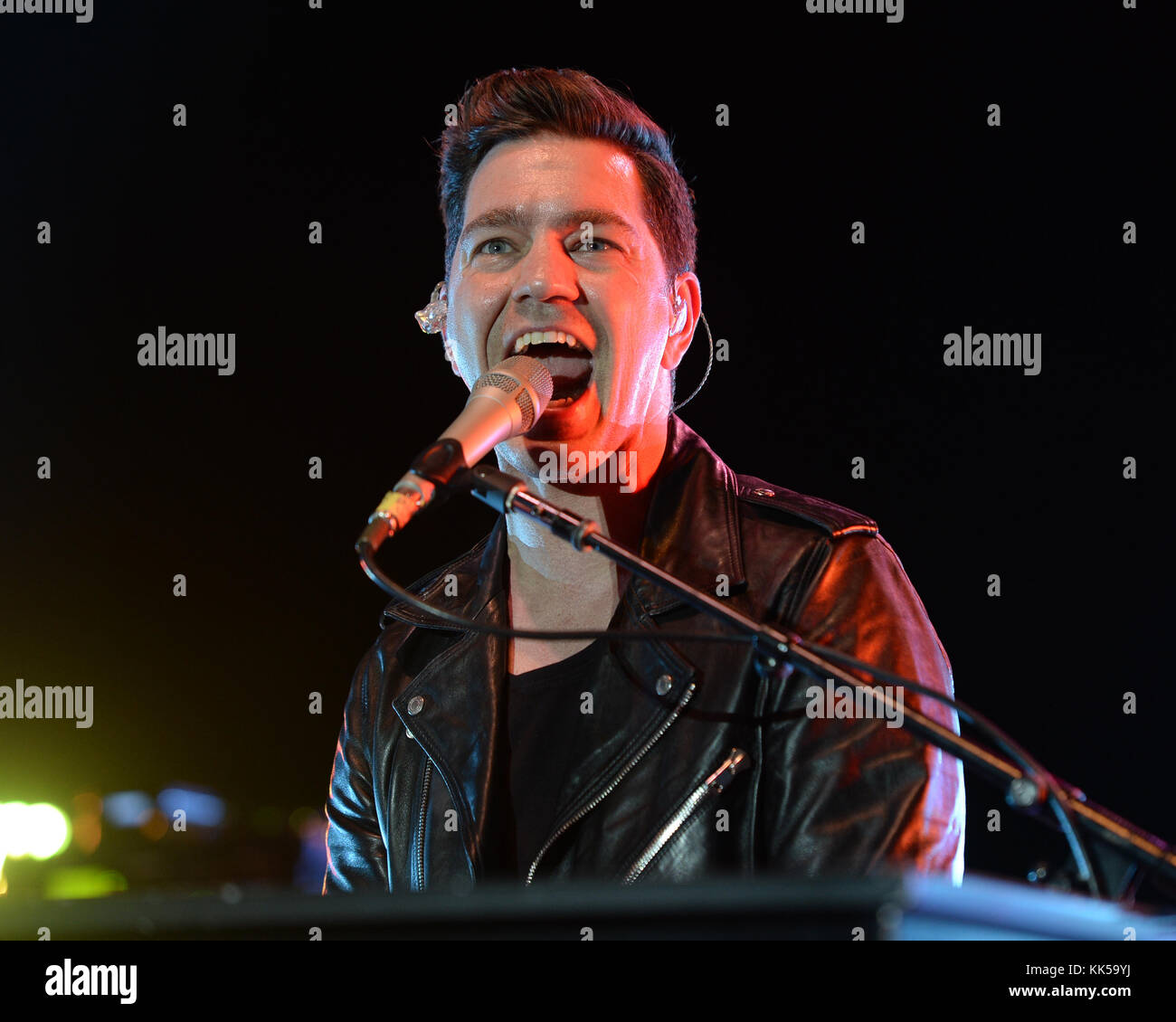 BOCA RATON NOVEMBER 09 Andy Grammer performs at the Mizner Park