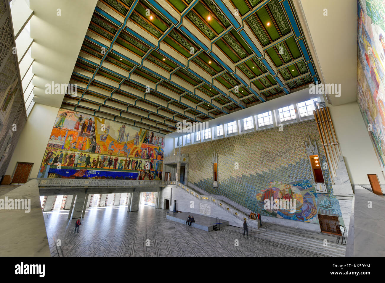 Oslo City Hall (Norwegian: Oslo radhus) houses the city council, city ...