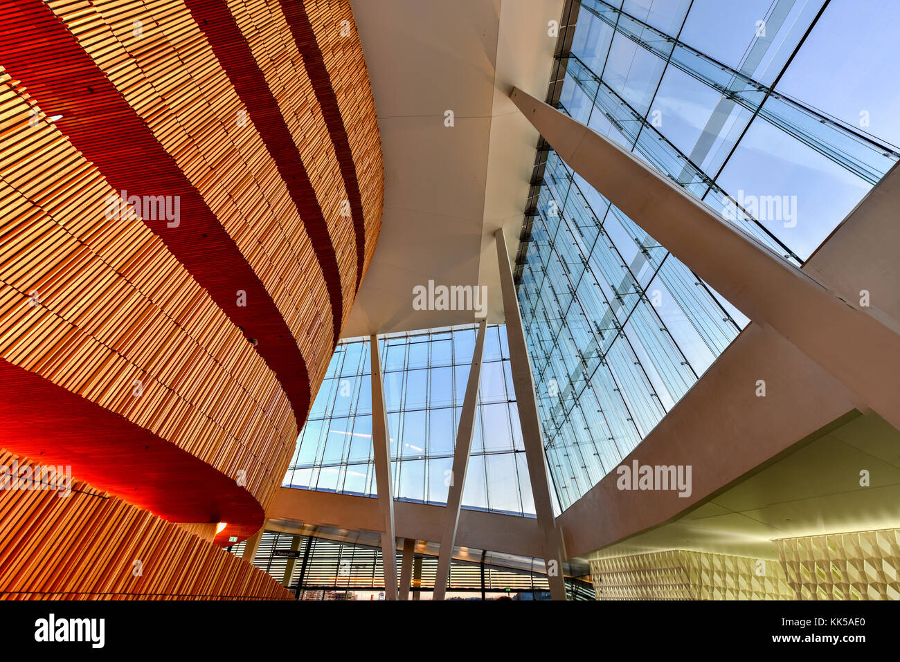 Oslo, Norway - February 27, 2016: The Oslo Opera House, home of The ...