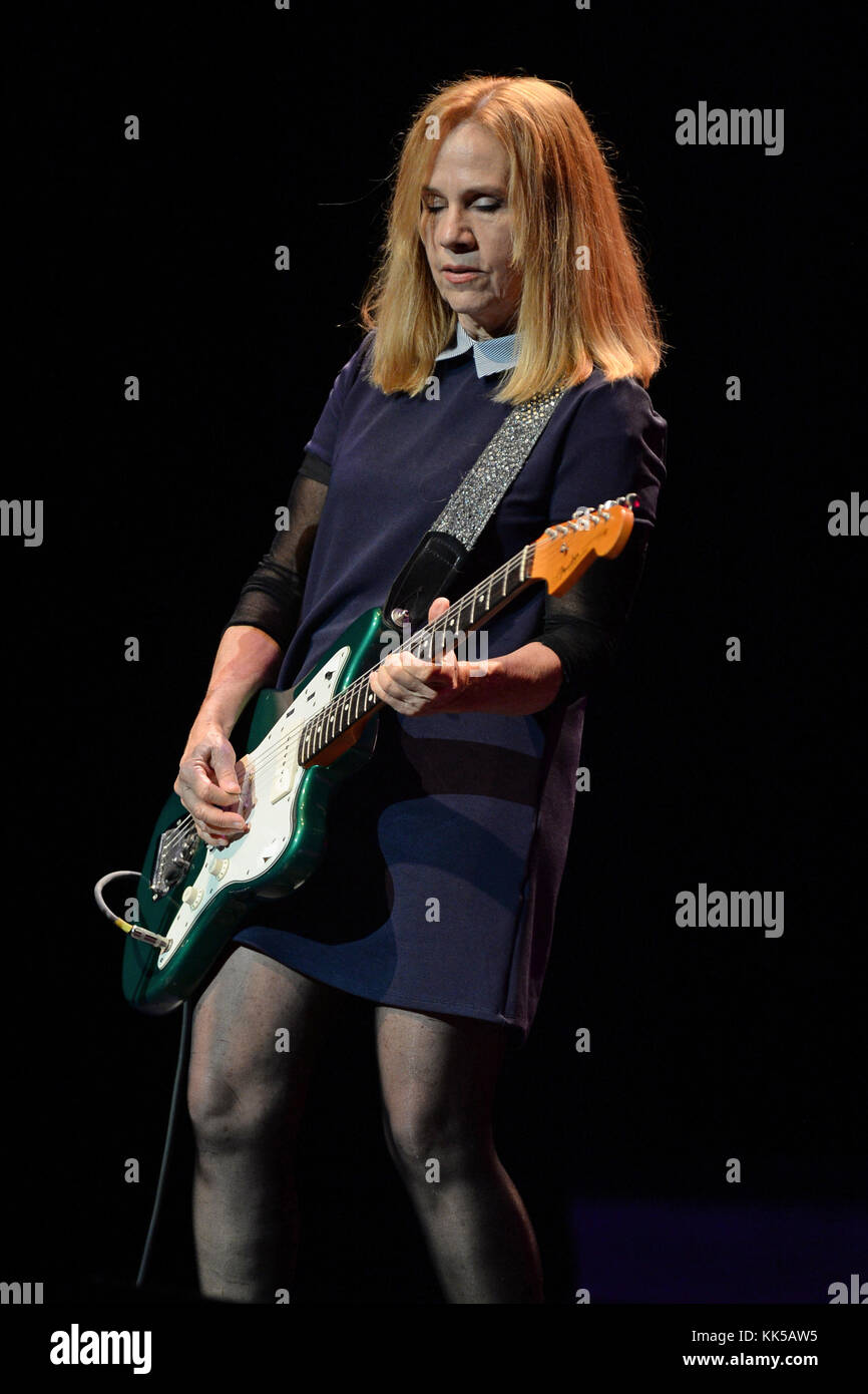 FORT LAUDERDALE FL - AUGUST 03: Charlotte Caffey of The Go-Go's perform