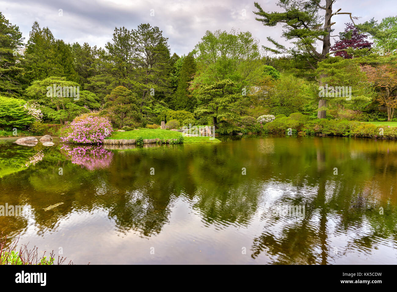 Asticou Azalea Gardens in the Japanese style in Mount Desert Island ...