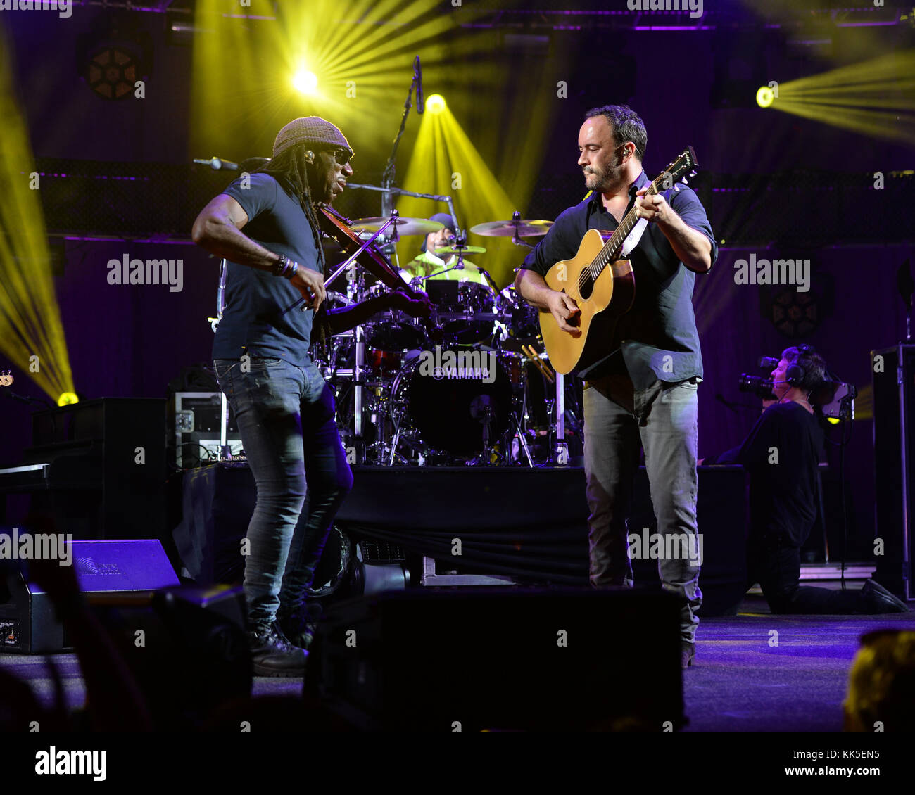 WEST PALM BEACH, FL JULY 29 (EMBARGOED TILL 08/21/16) Boyd Tinsley, Carter Beauford, Dave