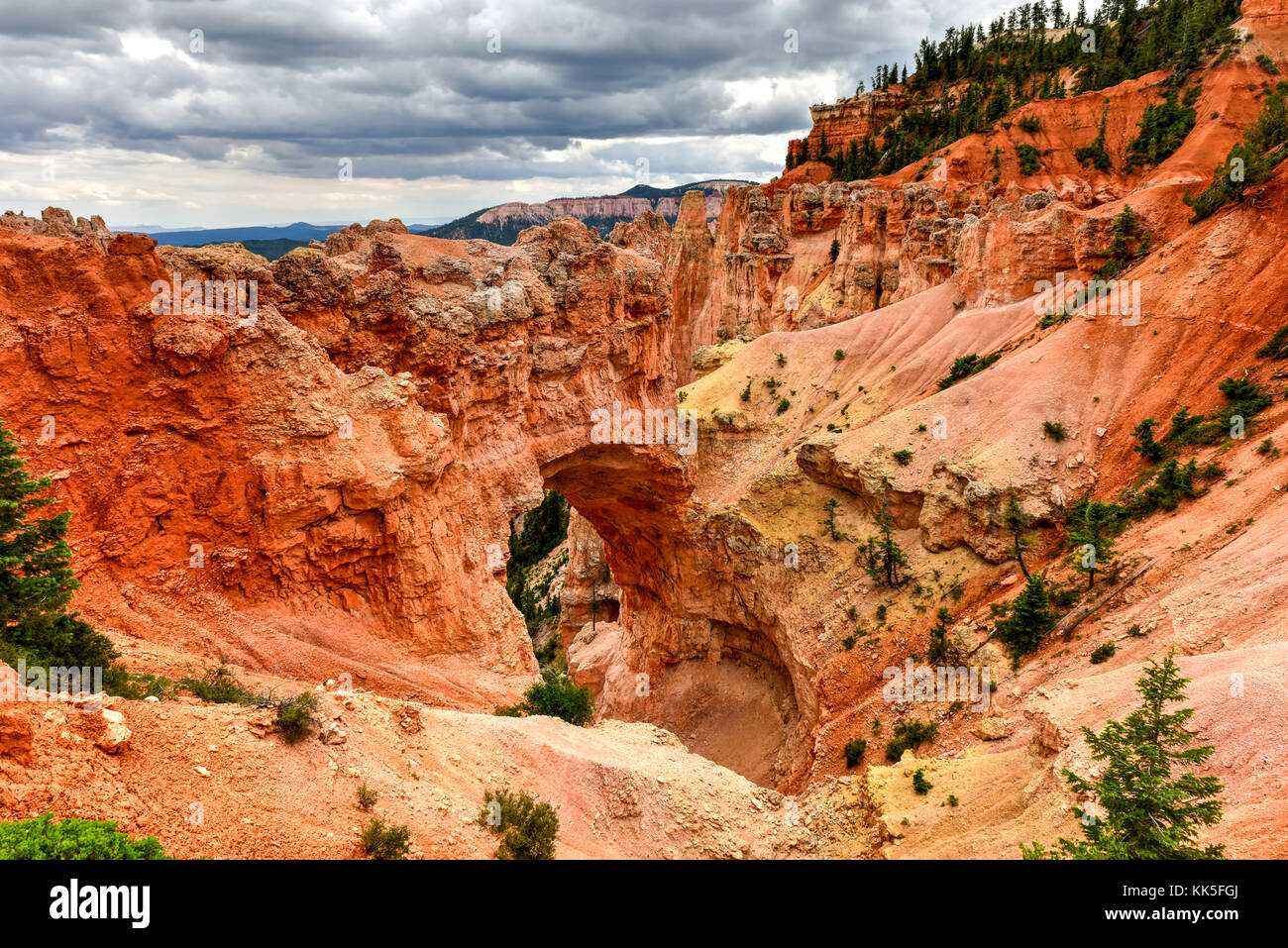 Natural Bridge at Bryce Canyon National Park in Utah, United States