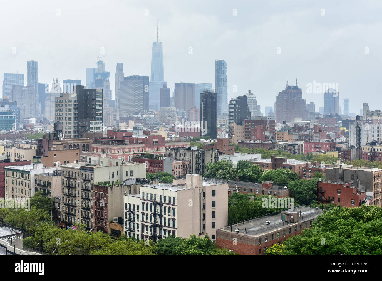 Aerial view of lower manhattan hi-res stock photography and images - Alamy