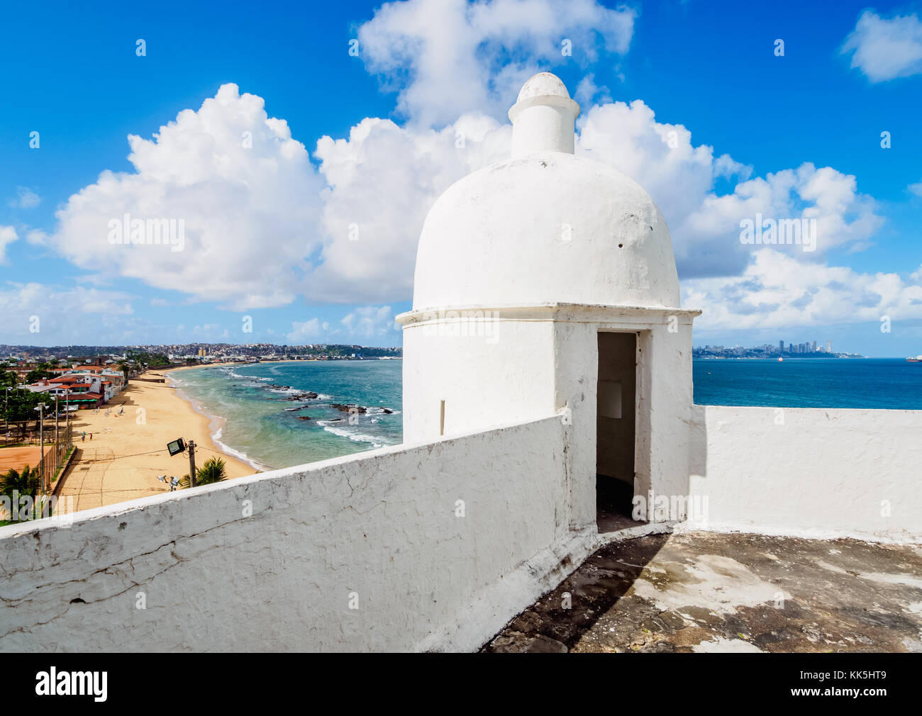 Nossa Senhora de Monte Serrat Fort, Salvador, State of Bahia, Brazil Stock Photo