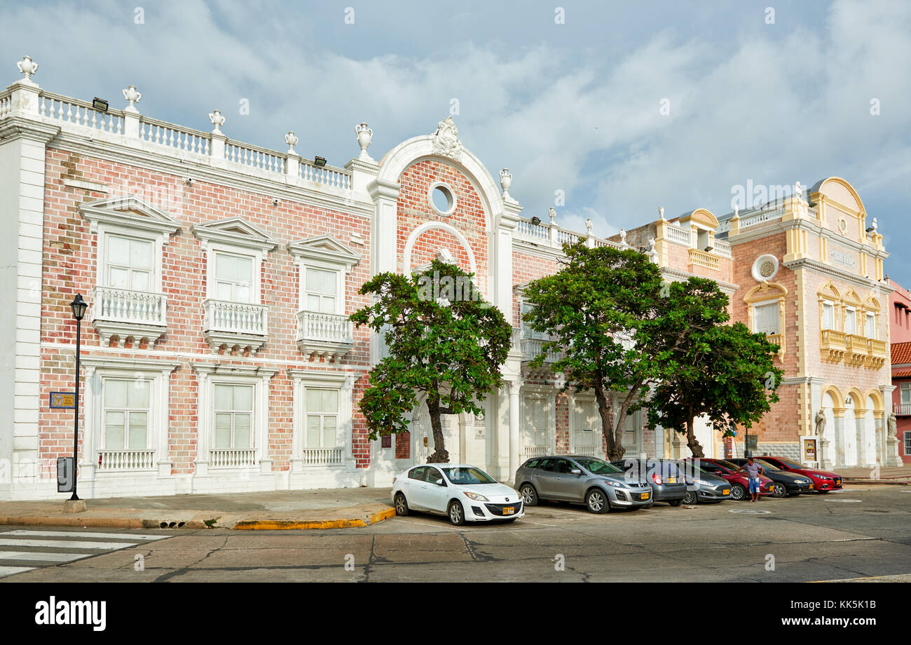 Teatro Heredia, Cartagena de Indias, Colombia, South America Stock Photo
