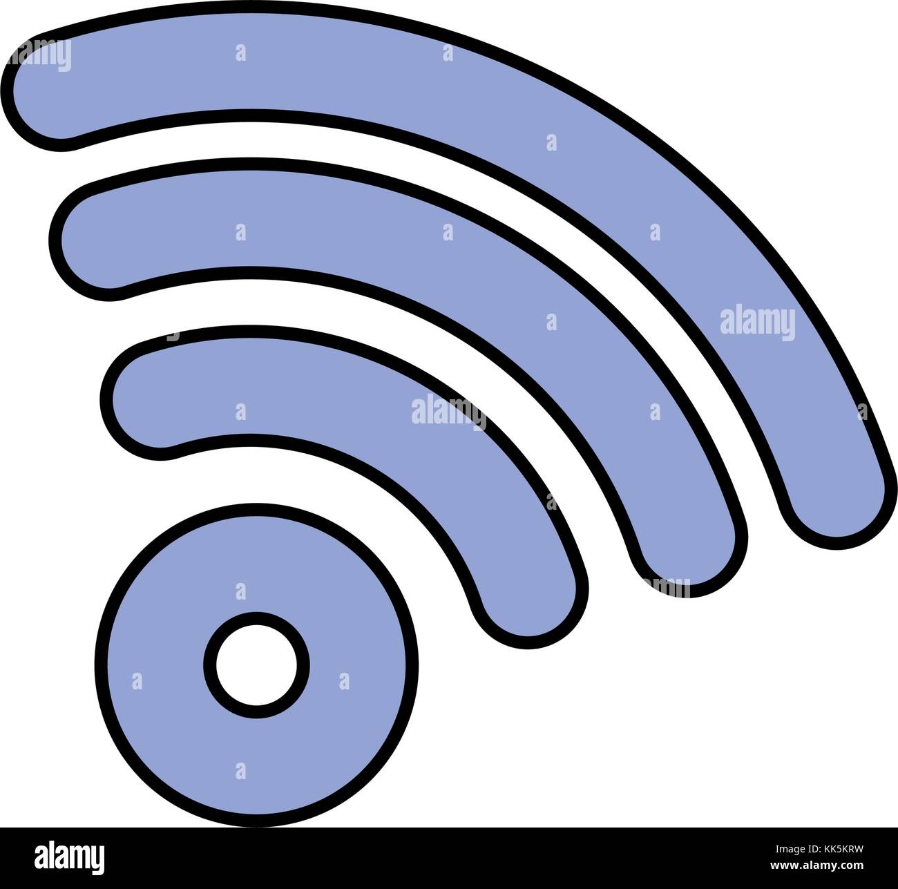 wireless sign icon Stock Vector Image & Art - Alamy