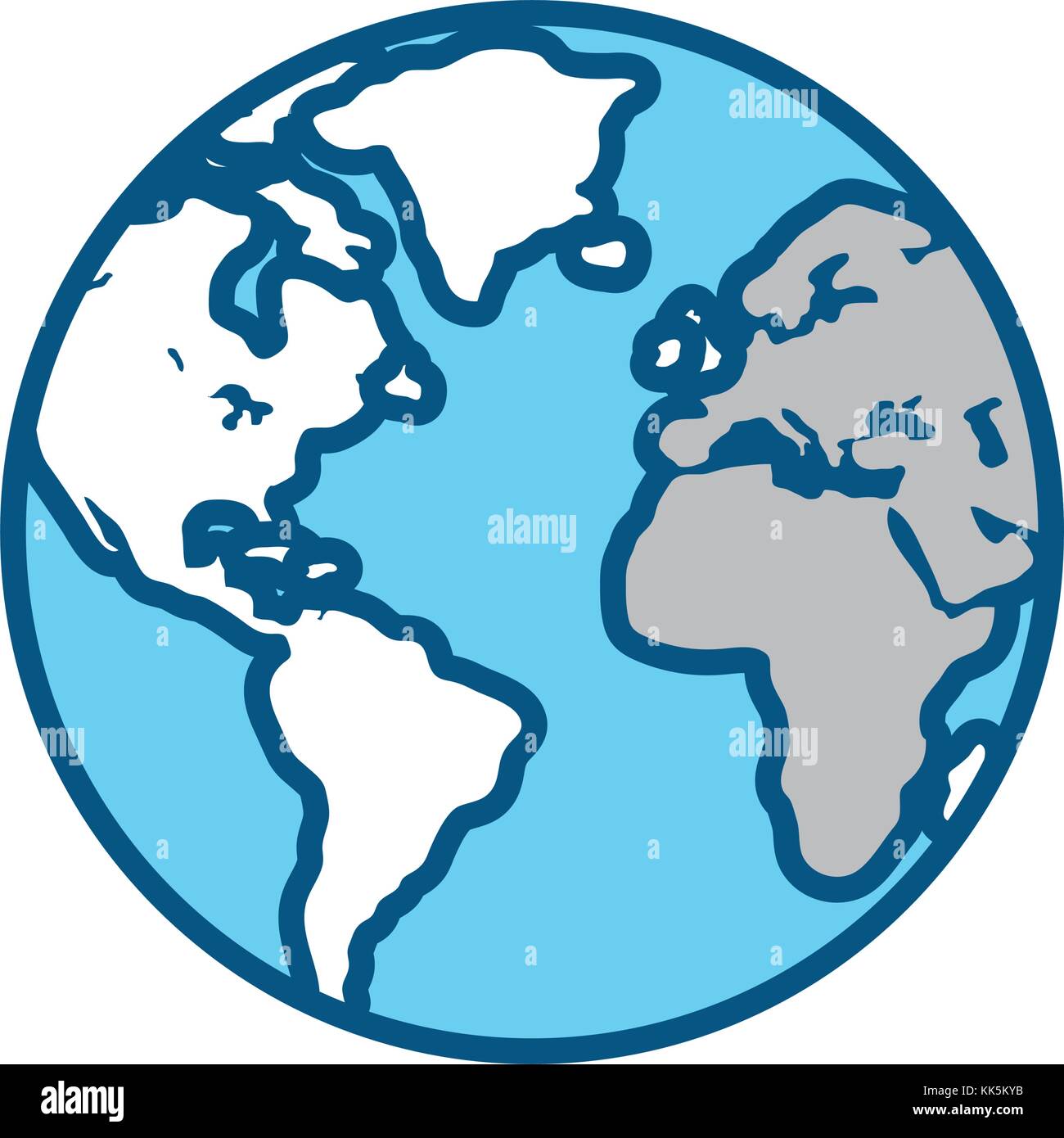 earth planet icon Stock Vector Image & Art - Alamy