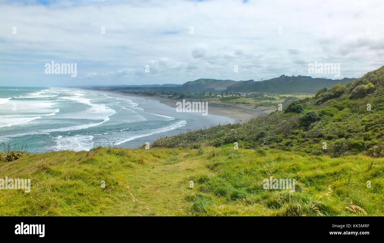 Muriwai Beach, North Island, New Zealand Stock Photo Alamy