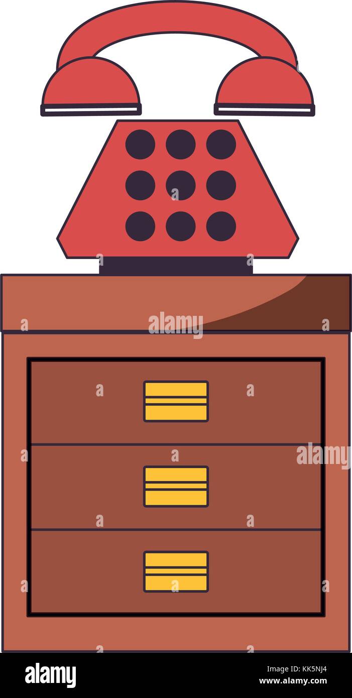 retro phone icon Stock Vector Image & Art - Alamy