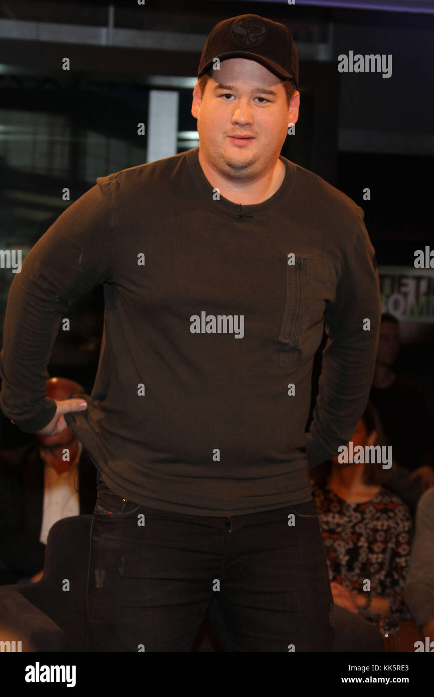 German TV Talkshow 'Tietjen & Bommes' in Hannover. Featuring Chris Tall, Comedian Where