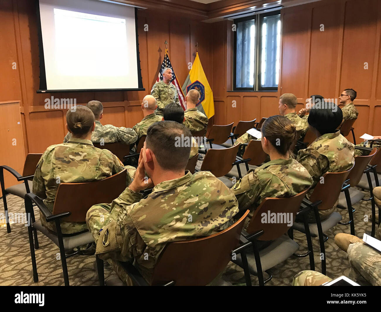 Brig. Gen. James Bonner, commander, 20th Chemical, Biological