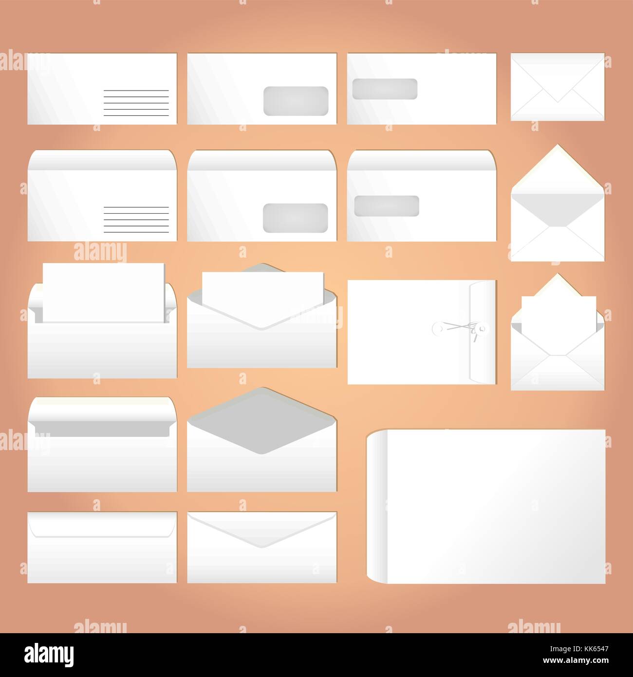 Envelopes for letters Stock Vector Image & Art Alamy