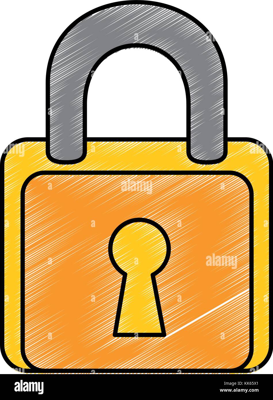 padlock security isolated icon Stock Vector Image & Art - Alamy