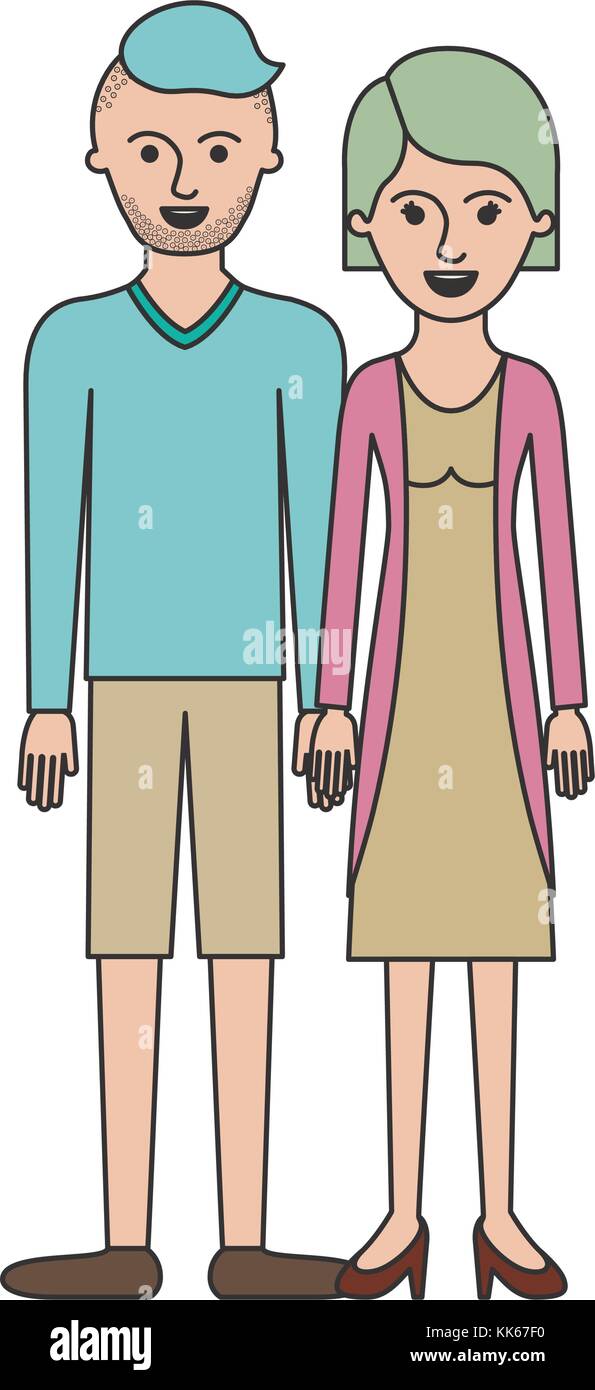 couple frock and t shirt