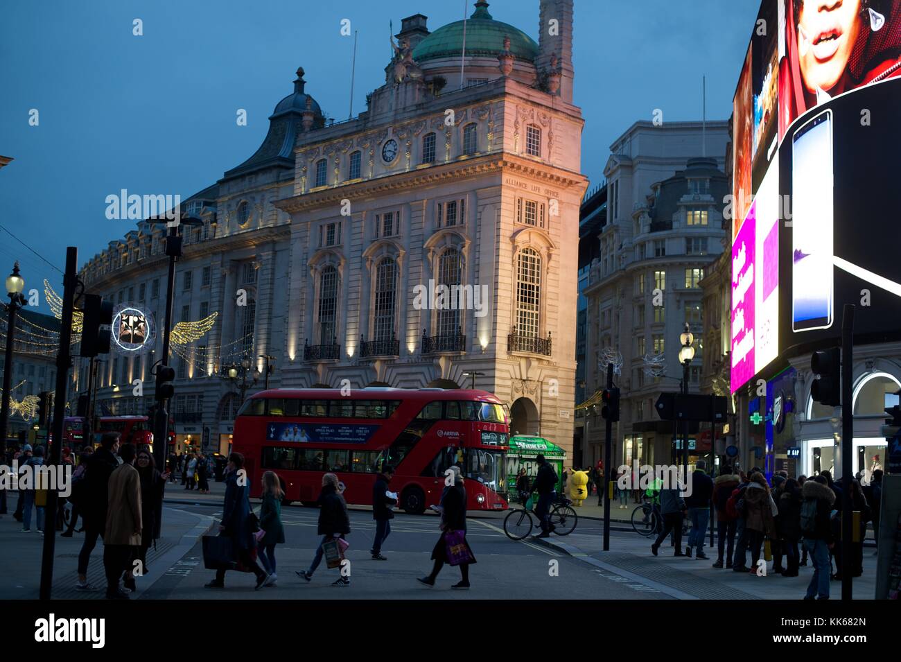 Regent Street, Piccadilly Stock Photo Alamy