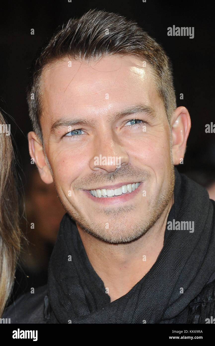 English actor Ashley Taylor Dawson attends the World Premiere of The Class Of 92 at the Odeon West End in London. 1st December 2013 © Paul Treadway Stock Photo