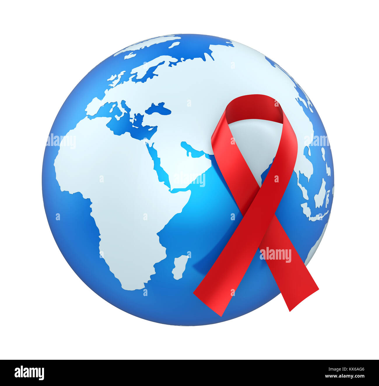 Hiv Virus Red Ribbon Symbol Hiv Stock Photo 1851830944
