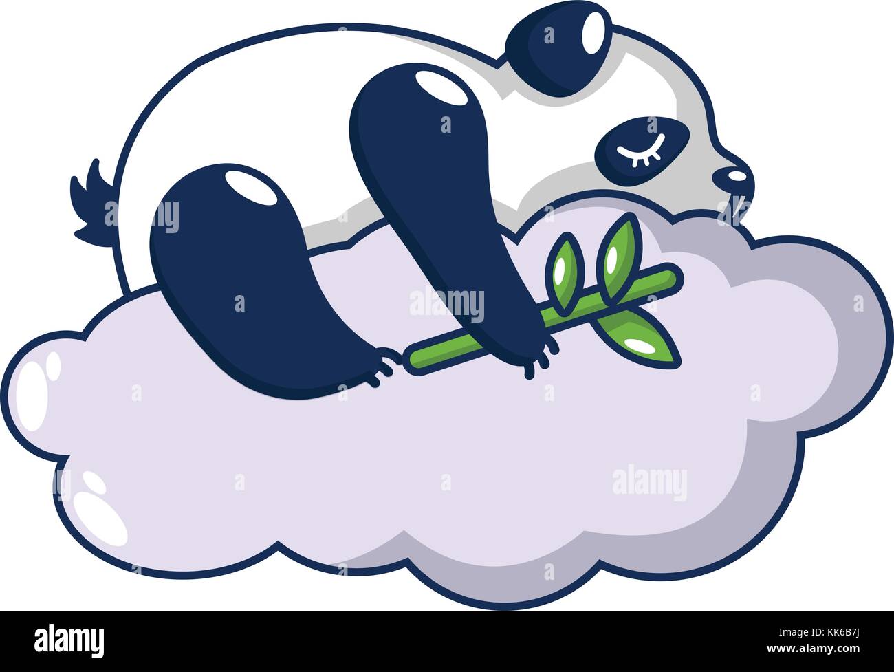 Sleeping panda icon, cartoon style Stock Vector Image & Art - Alamy