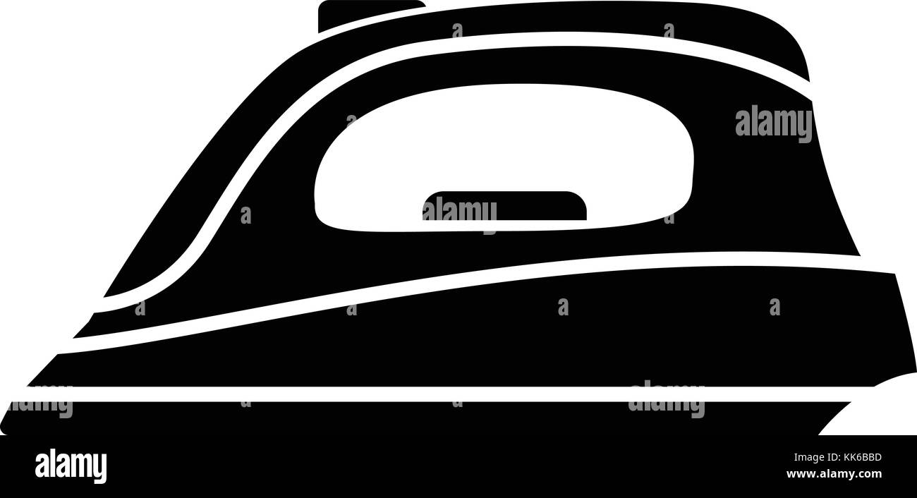 Iron icon, simple black style Stock Vector Image & Art - Alamy