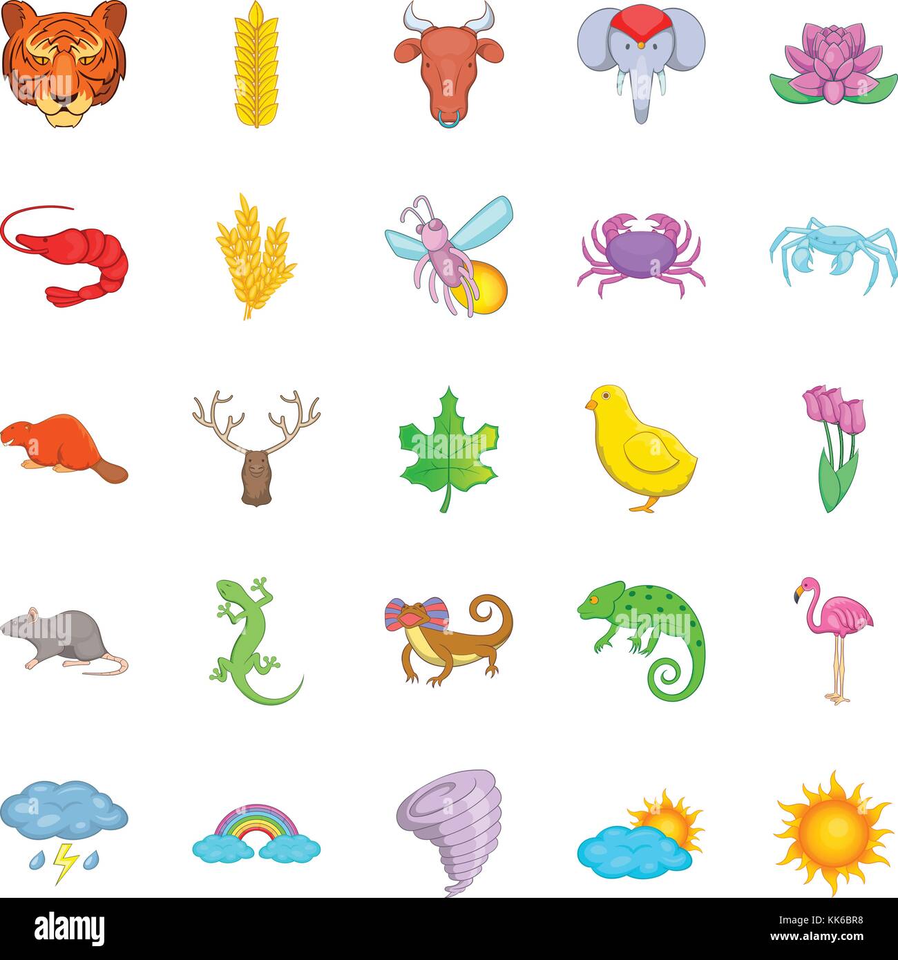 Manifold icons set, cartoon style Stock Vector Image & Art - Alamy