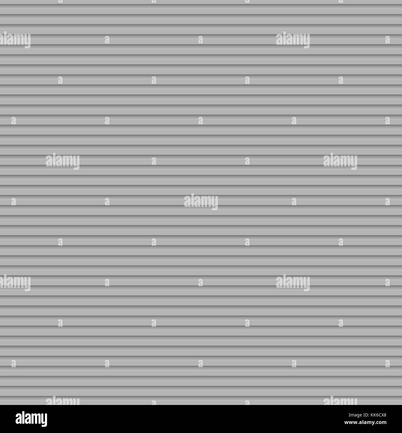 Grey seamless horizontal stripe pattern background Stock Vector