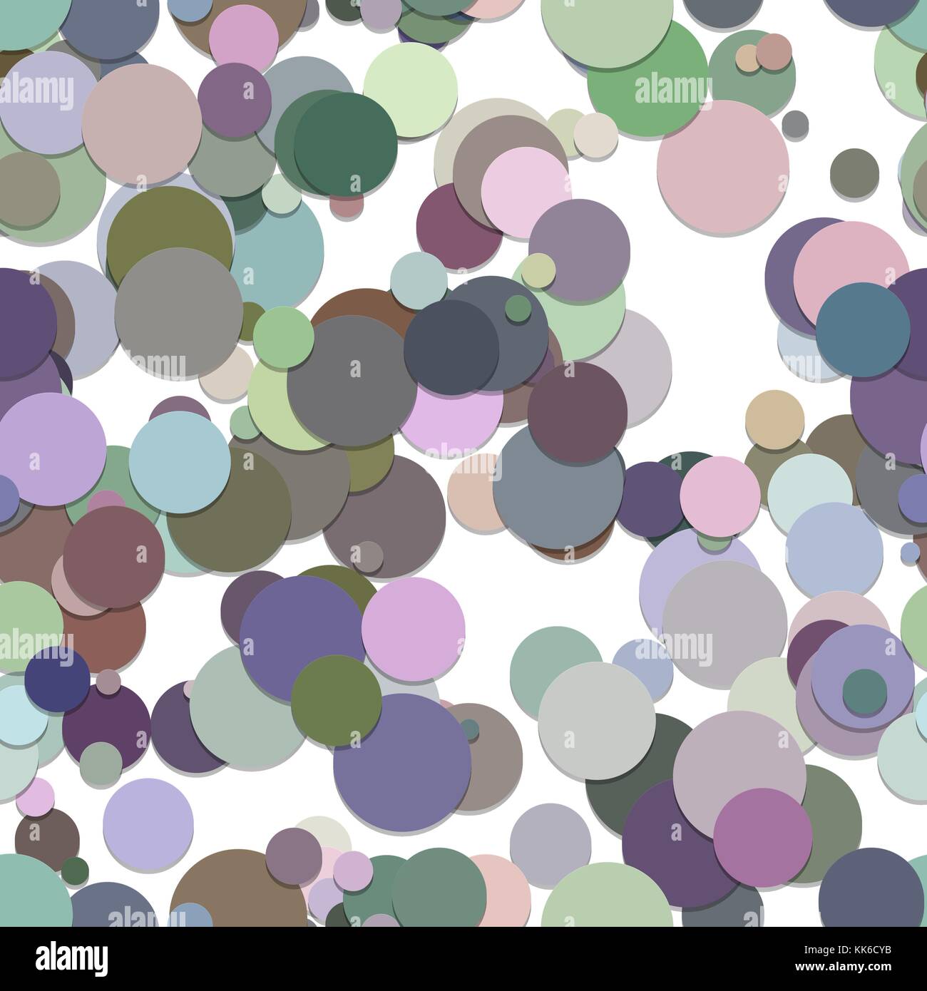 Repeating chaotic dot background pattern - vector design from circles ...