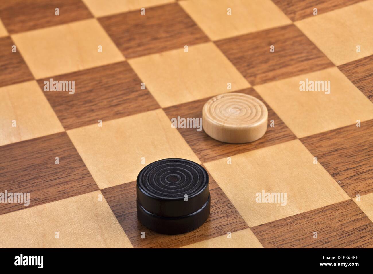 Black checker pieces hires stock photography and images Alamy